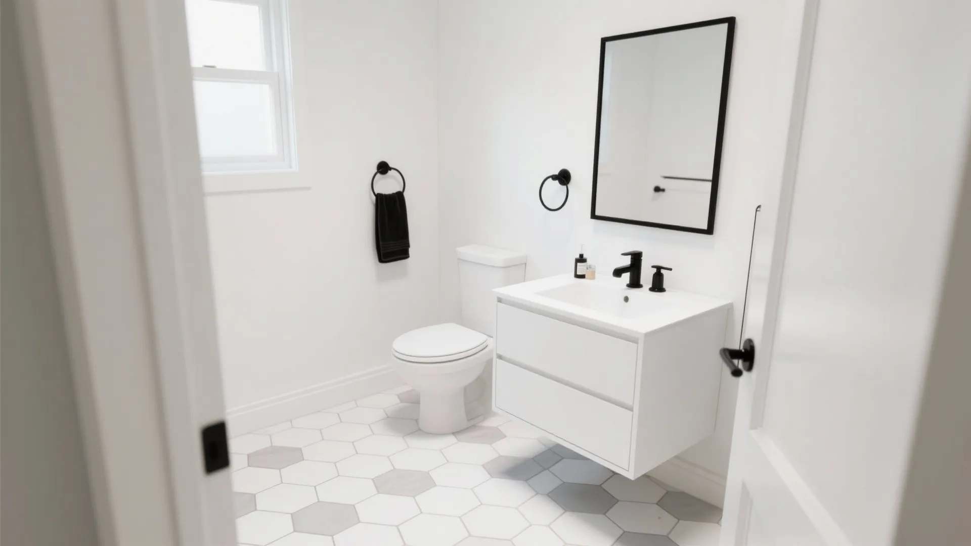 1) Graphic Tile, Soft Grout