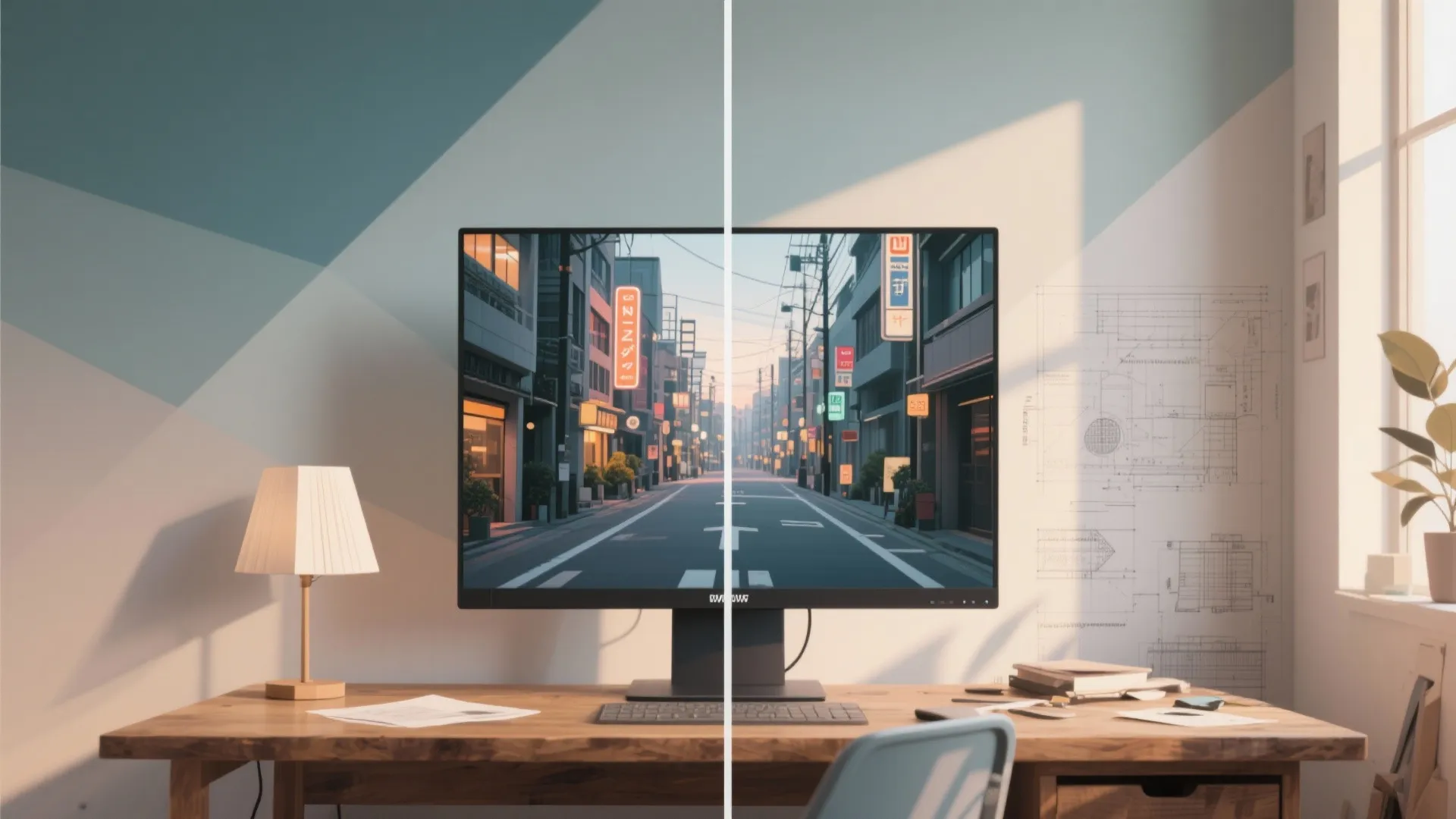 Tips 4: 写真系 vs. グラフィック系。用途に合わせて切り替える（日本都市の暮らし方）