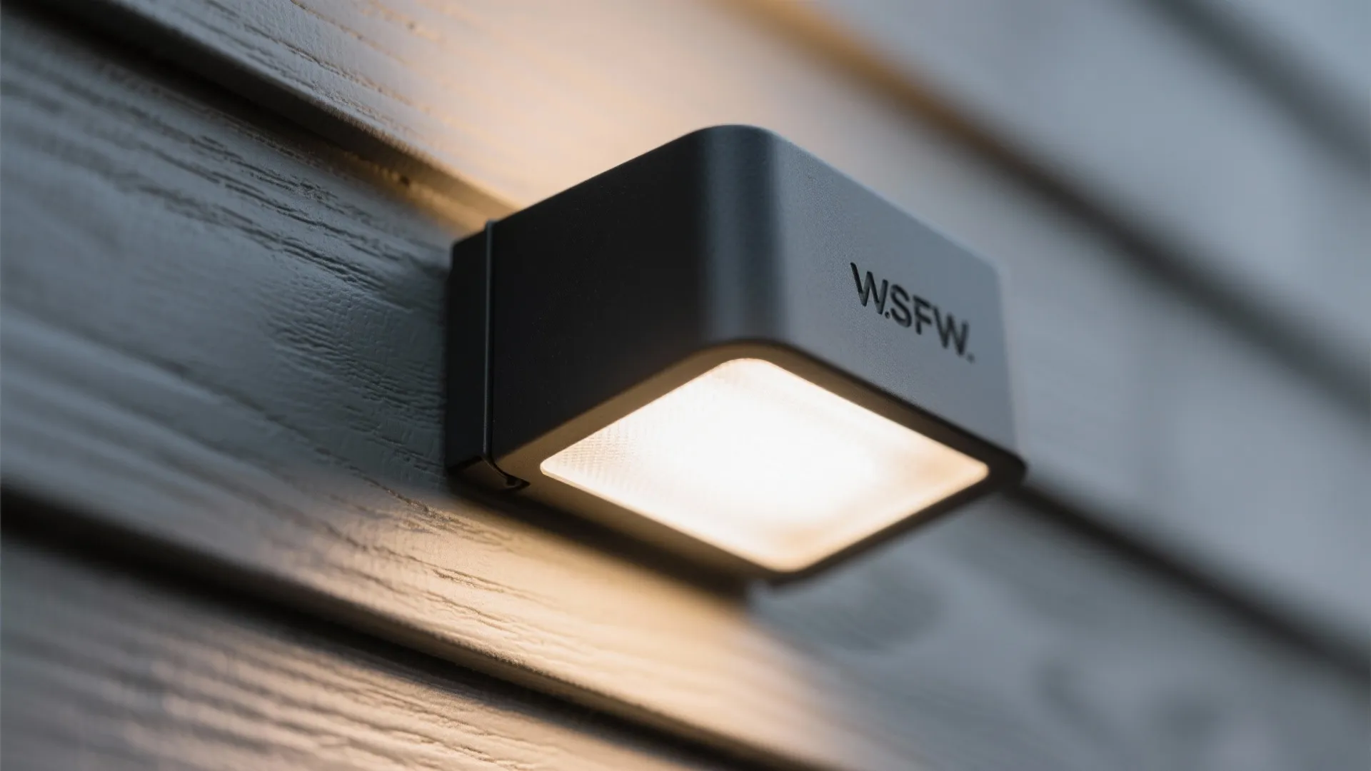 Graphite black with warm 2700K LEDs for hospitality