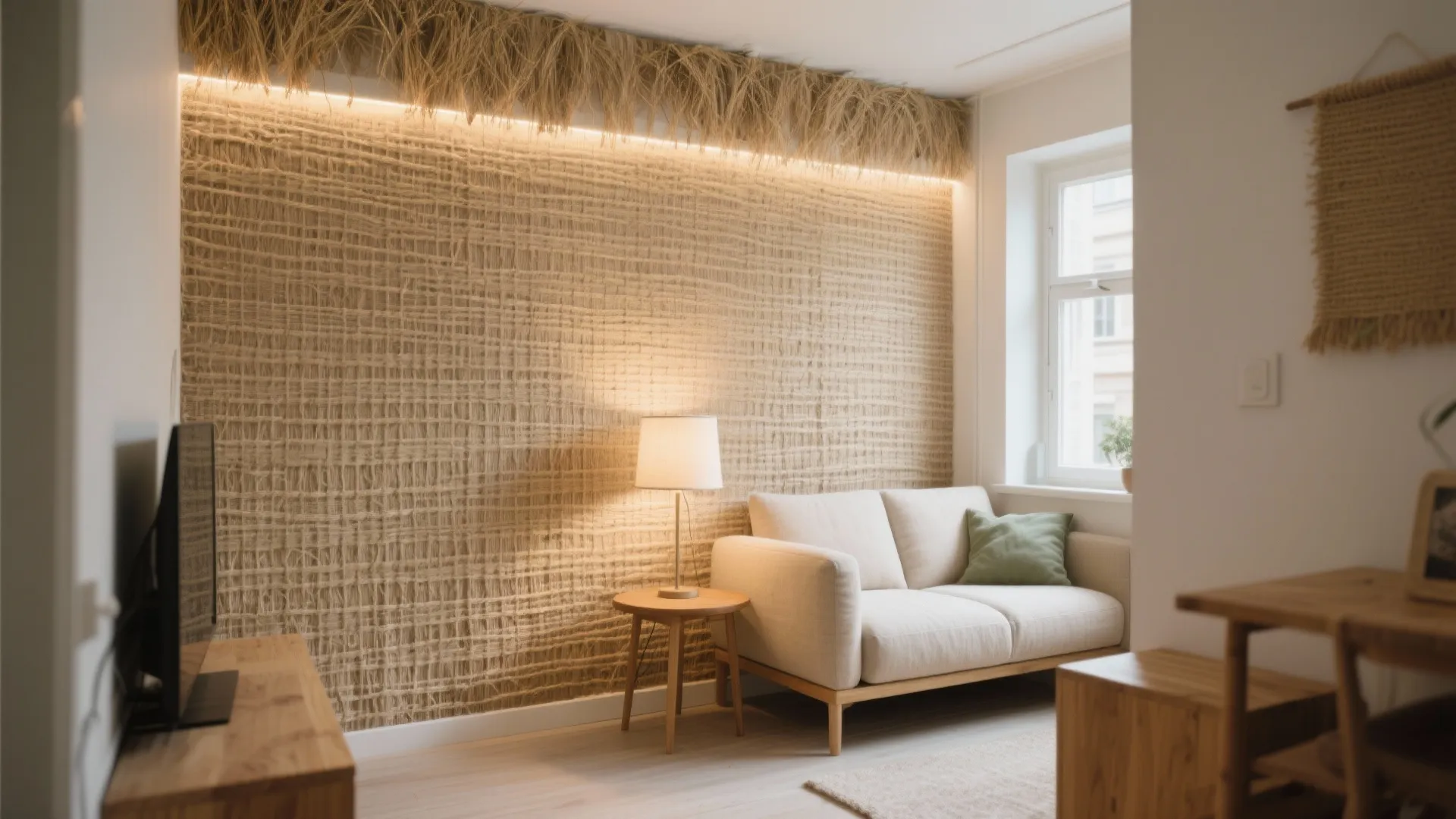 Natural Fiber Wallcoverings for Warmth and Texture
