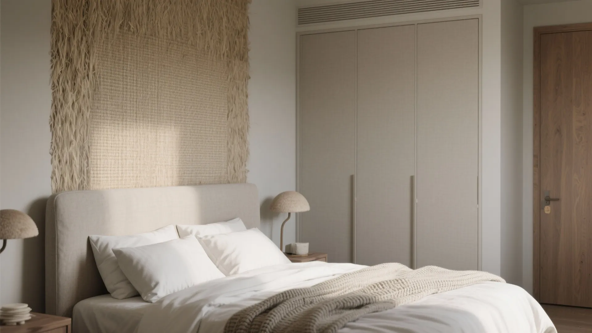 Textured Neutrals: Grasscloth, Linen, and Plaster-Look