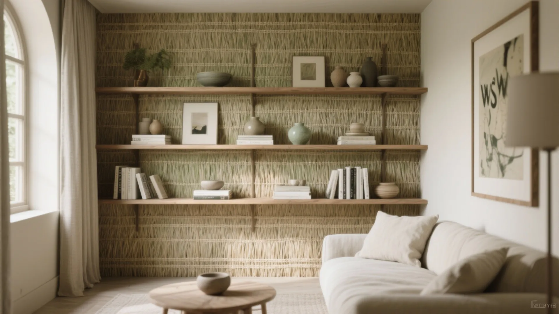 Grasscloth & Natural Fiber Warmth