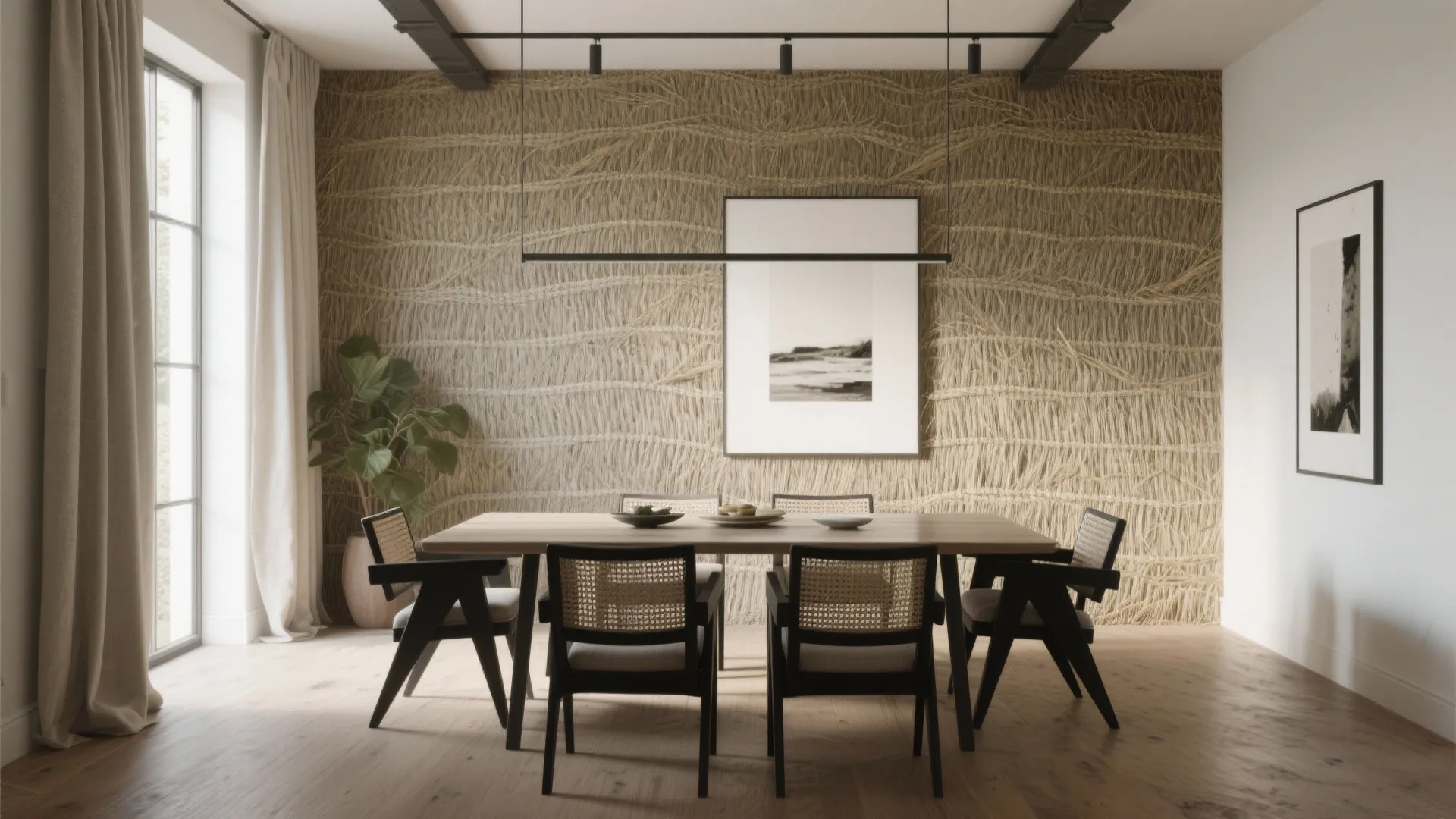 Grasscloth and Linen Textures