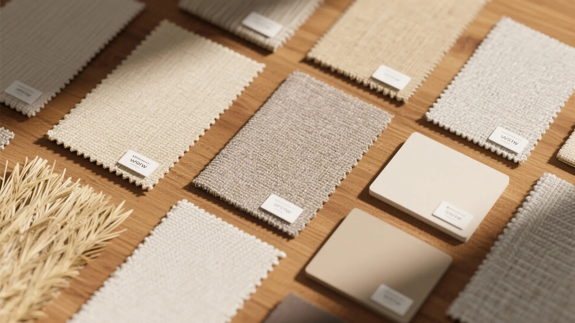 4) Fabric Wallcoverings & Grasscloth