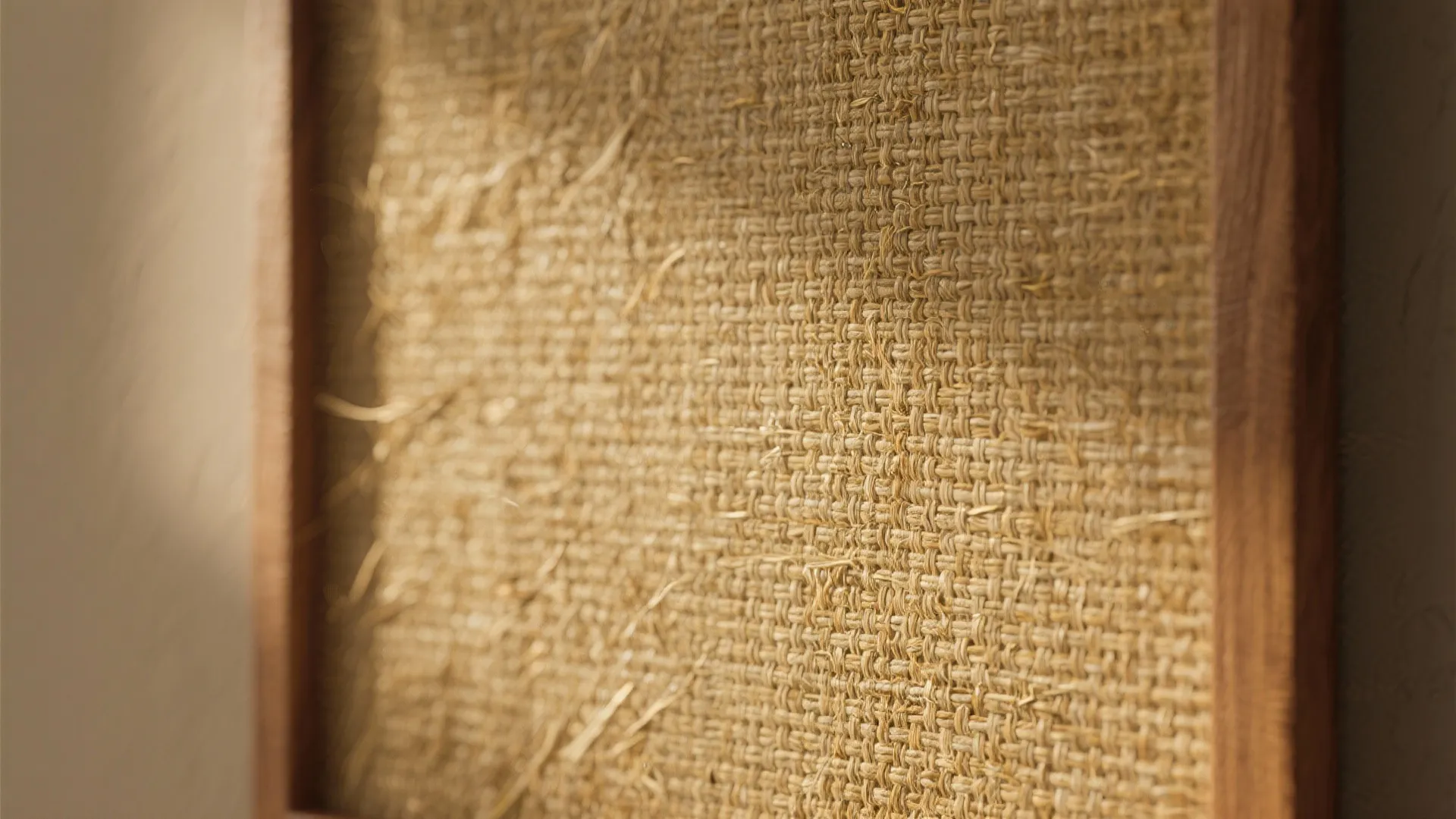 3. Textured grasscloth or woven paper for warmth