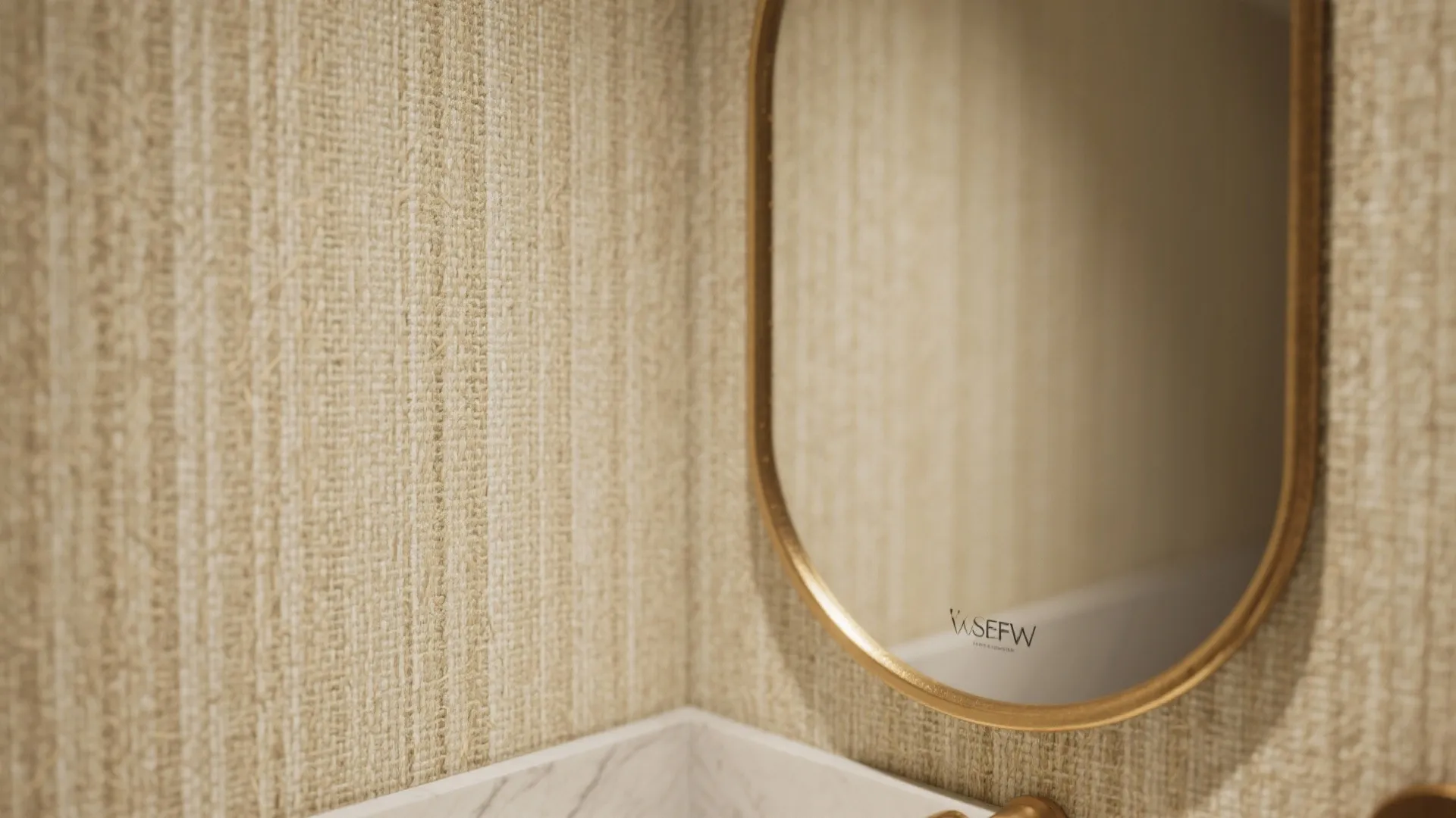 Textural Grasscloth for Warmth and Depth