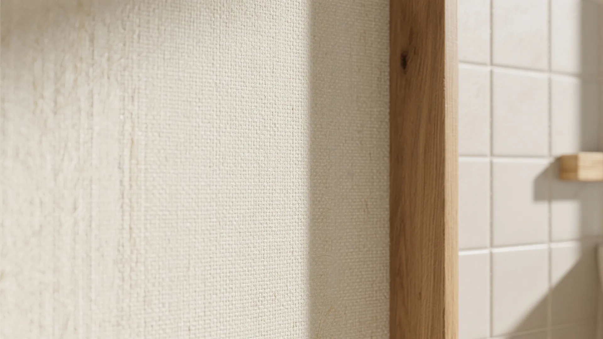 3. Light, Textured Wallpapers for a Spa Feel