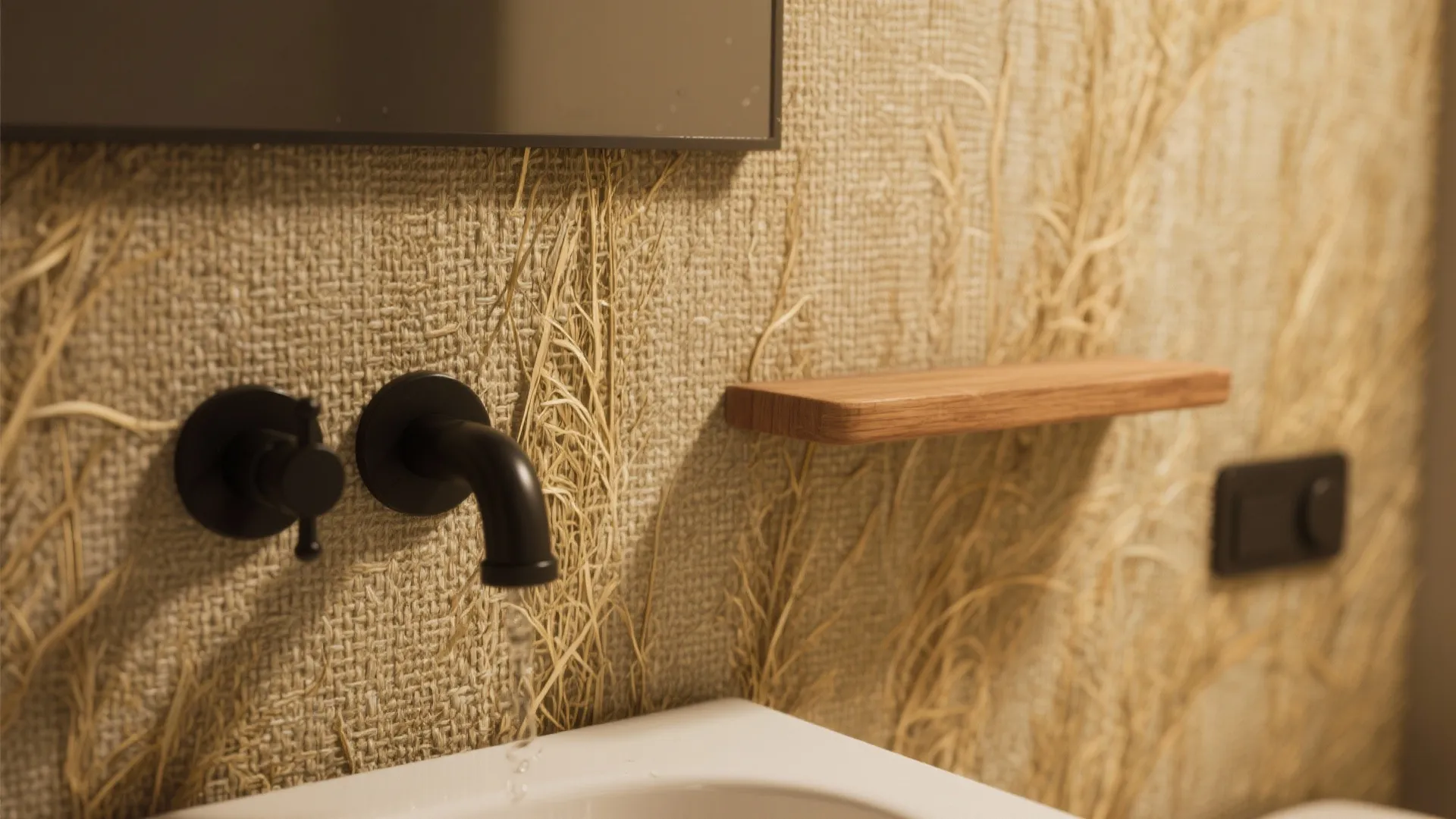 4. Try Textured or Grasscloth Papers