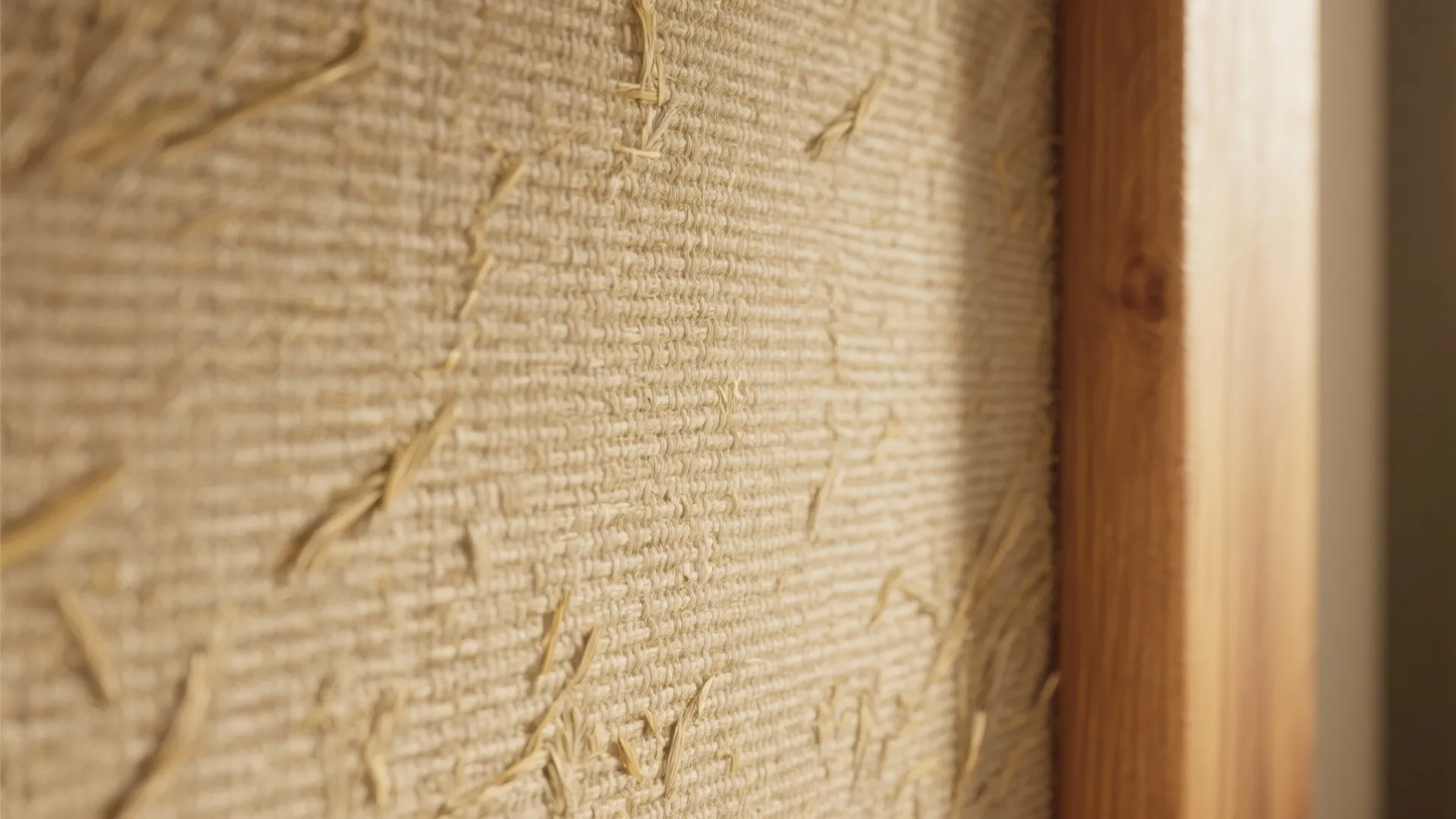 2. Textured Grasscloth for Subtle Luxury