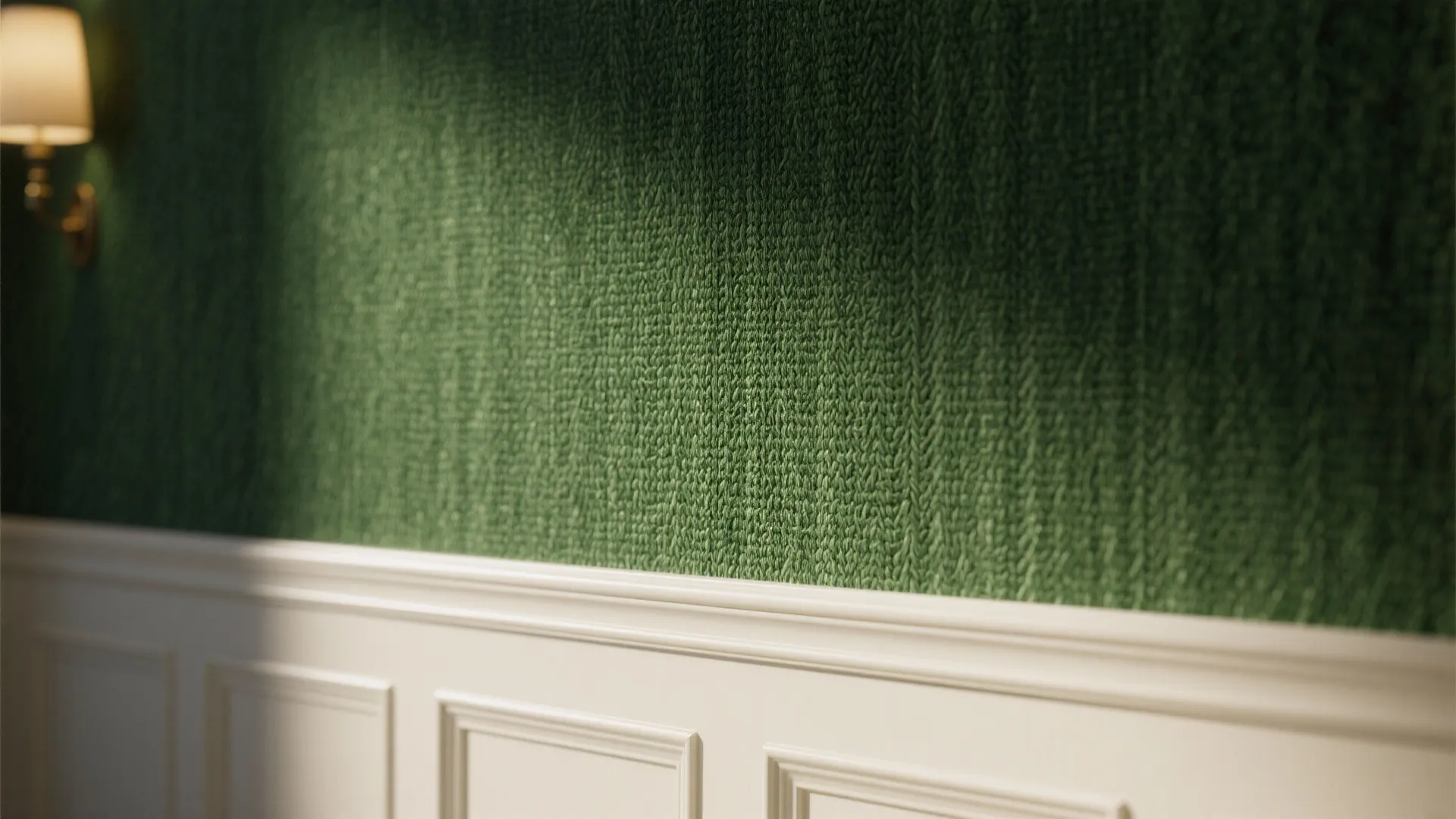 2. Textured Grasscloth for Warmth