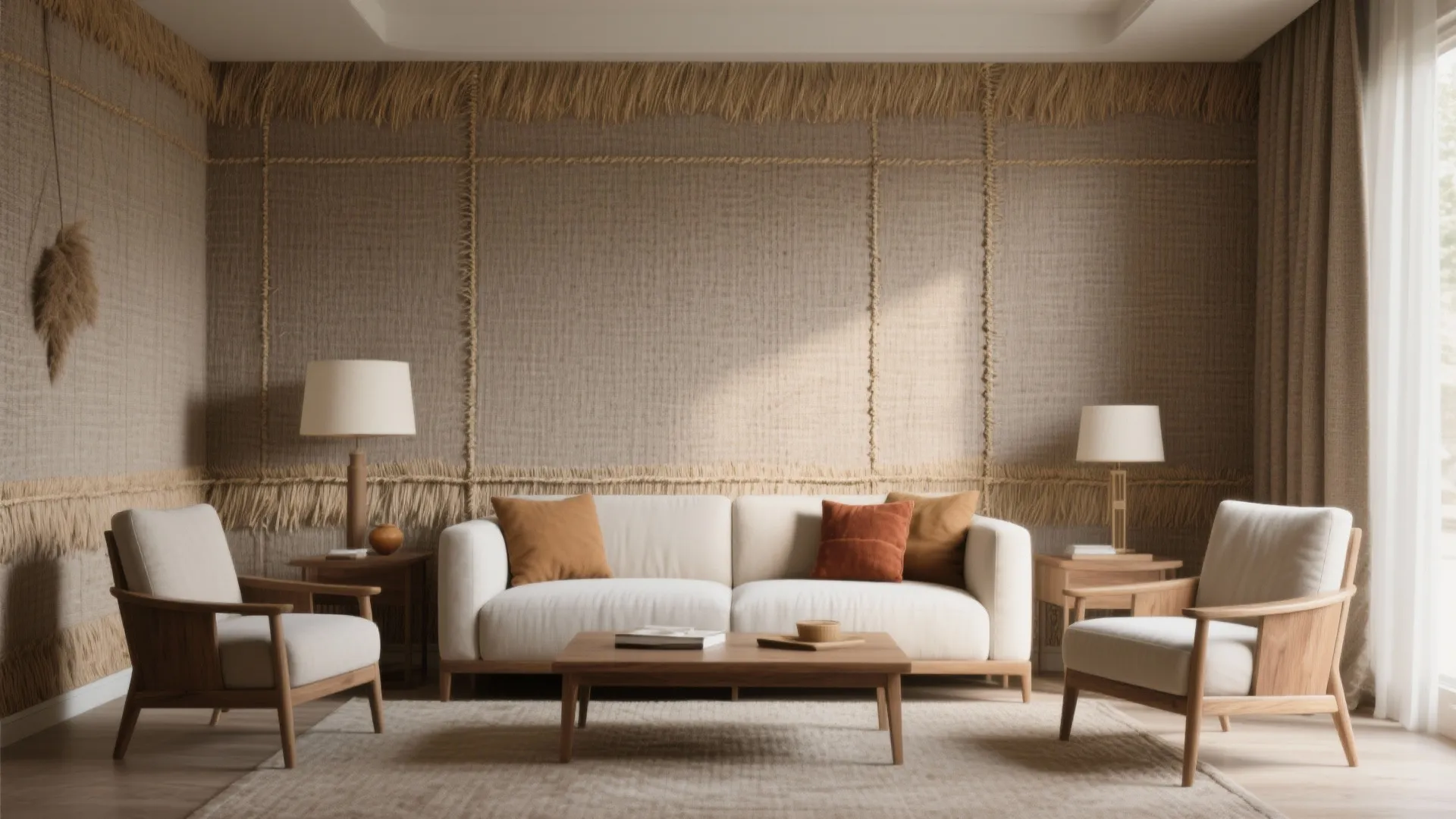 Grasscloth and Natural Fibers for Soulful Texture