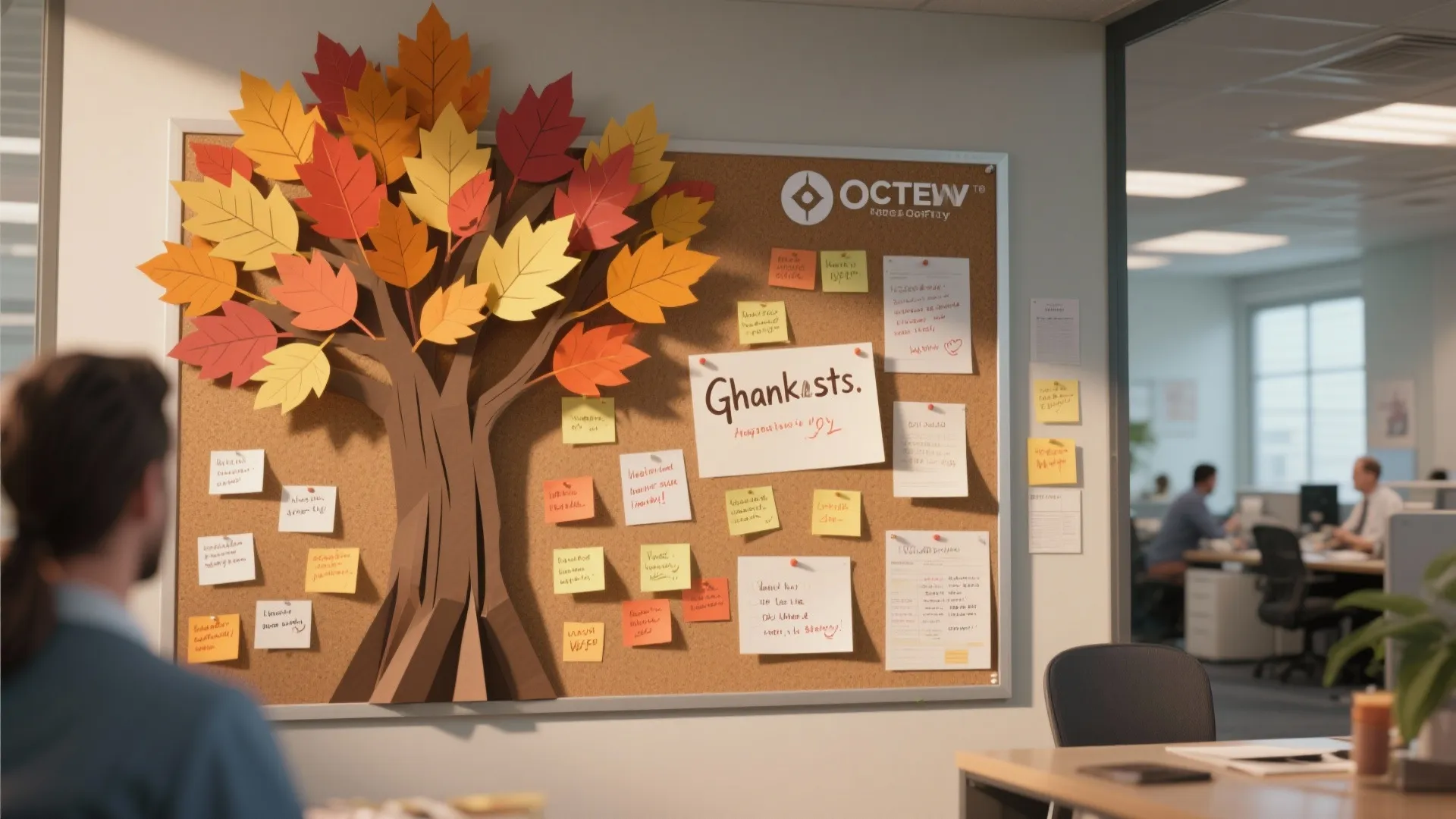 1. Interactive Gratitude Tree