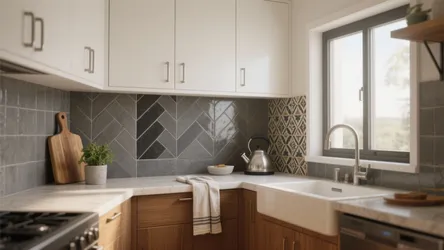 5 Gray Kitchen Backsplash Tile Ideas