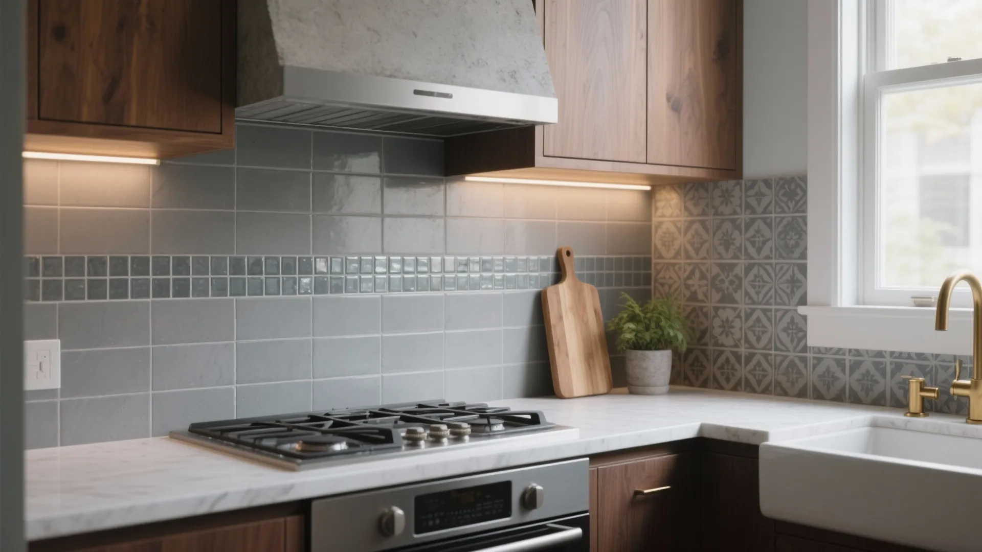 5 Gray Backsplash Ideas for Kitchens
