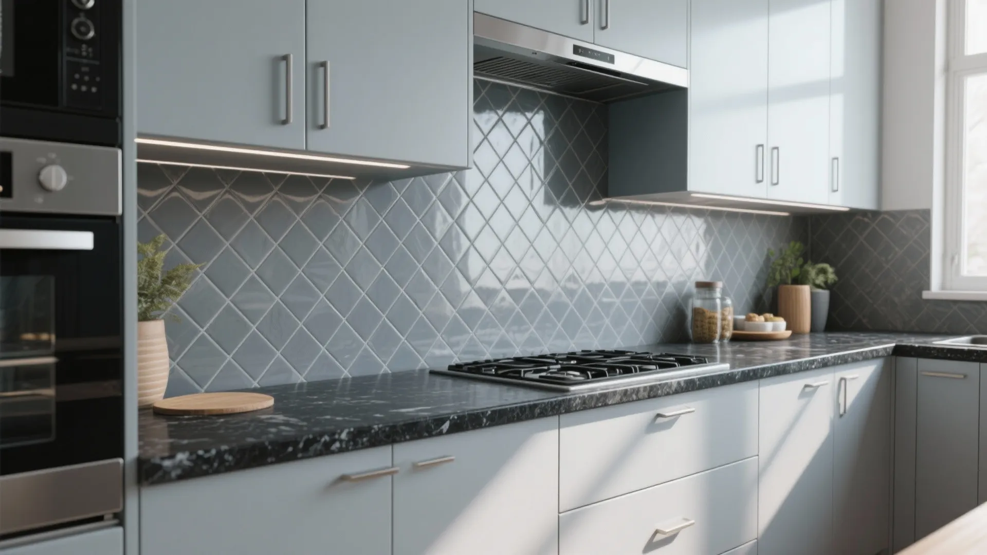 Statement Backsplash