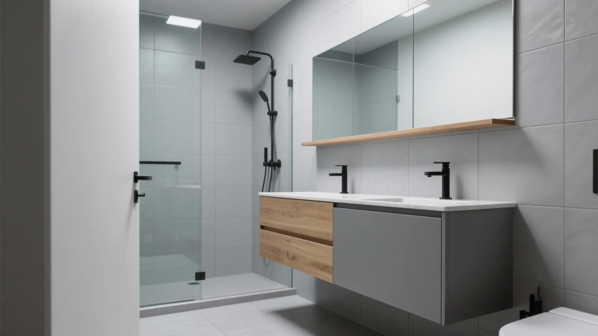 5 Gray Bathroom Designs That Maximize Small Spaces: A senior interior designer’s guide to small-space gray bathrooms—balanced, bright, and beautifully practical