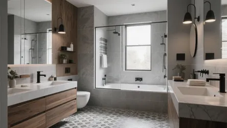 10 Master Bathroom Ideas with Gray for Modern Elegance
