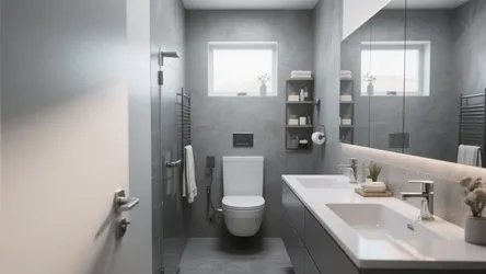 10 Gray Small Bathroom Ideas
