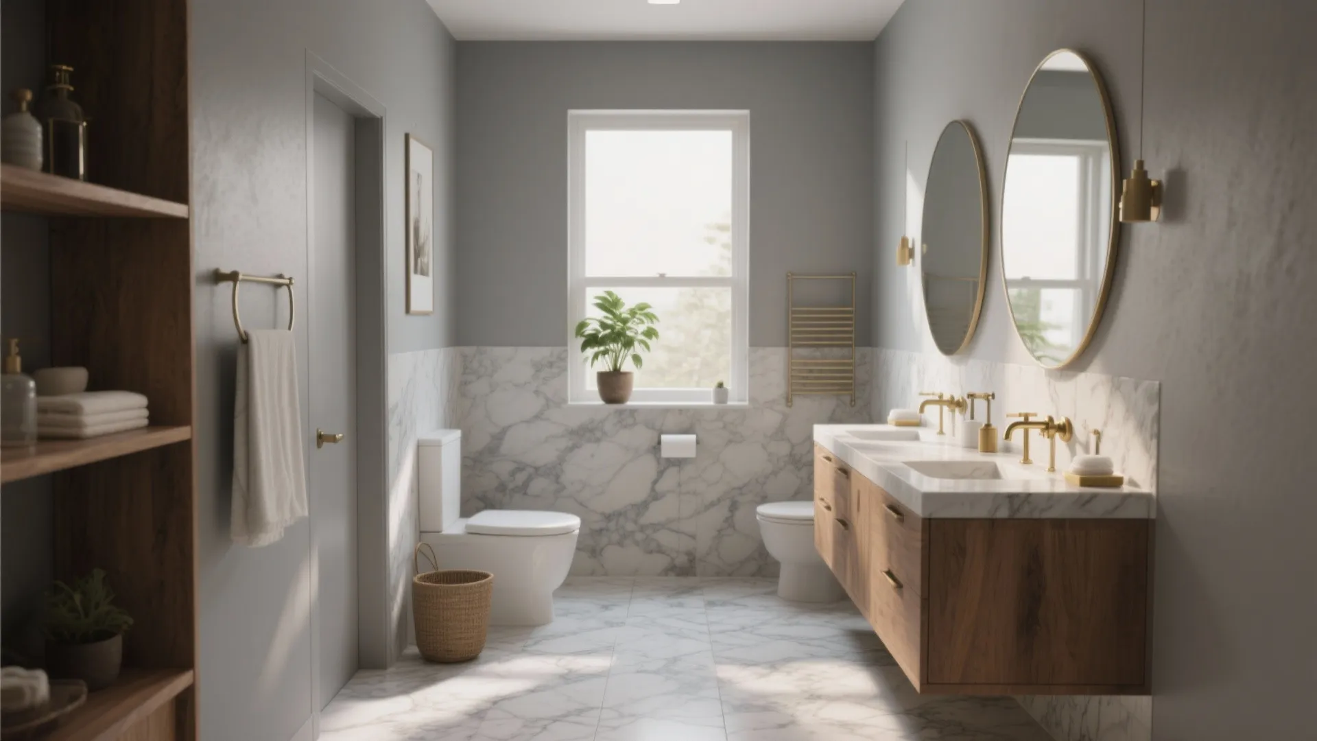 5 Gray Bathroom Paint Ideas I Swear By