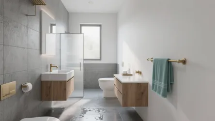 Gray-Floor Bathroom Ideas: 5 Inspo I Swear By