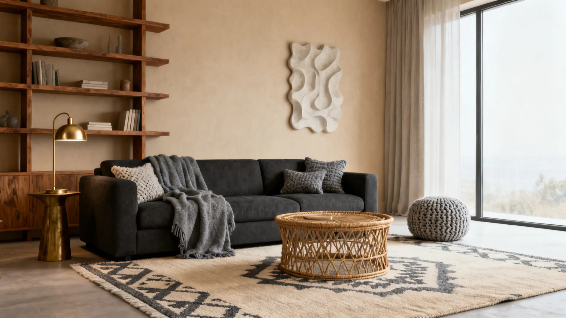 5 Gray & Beige Living Room Ideas