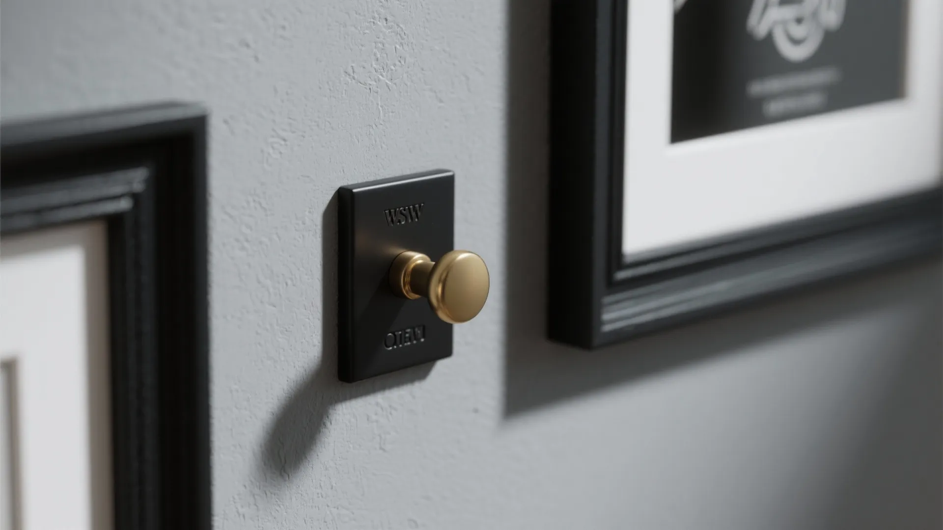 5. Agreeable Gray + Black Accents