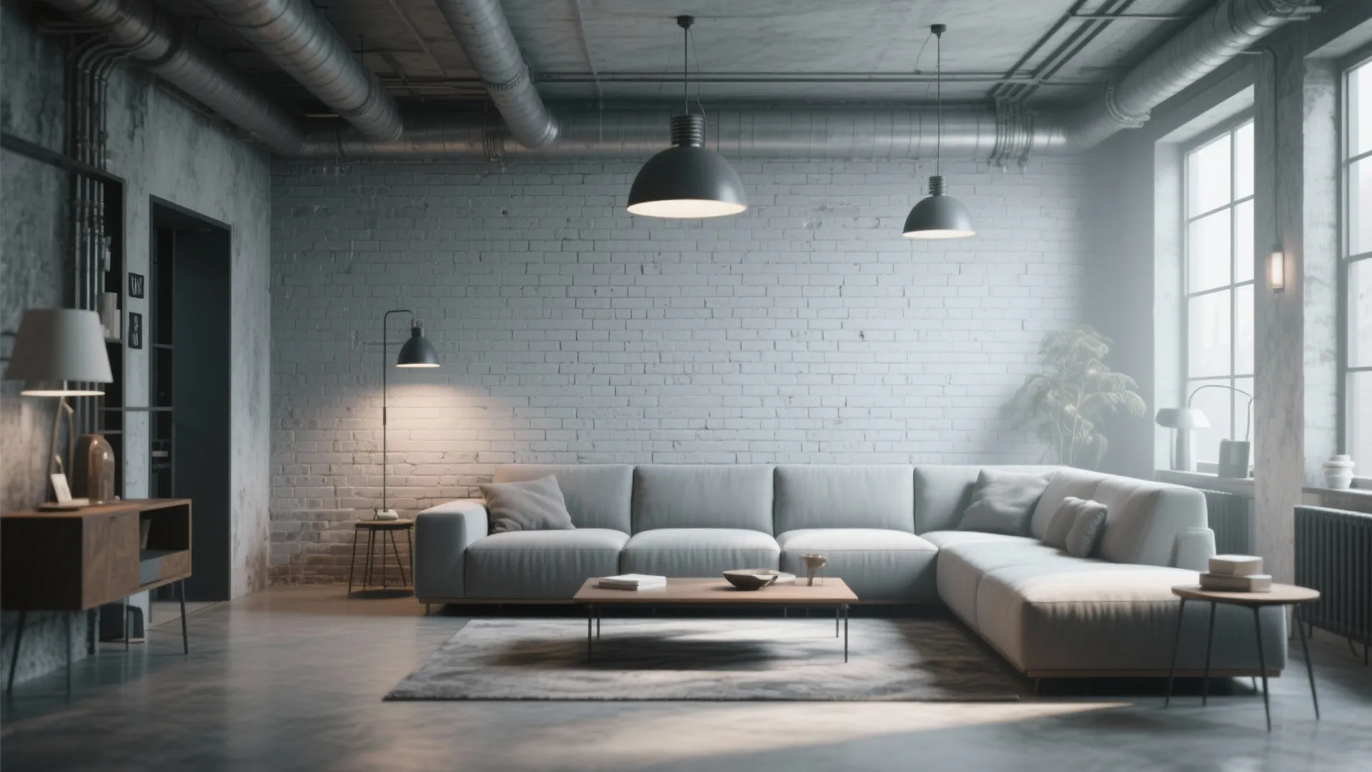 2. Brick Veneer Accent Walls