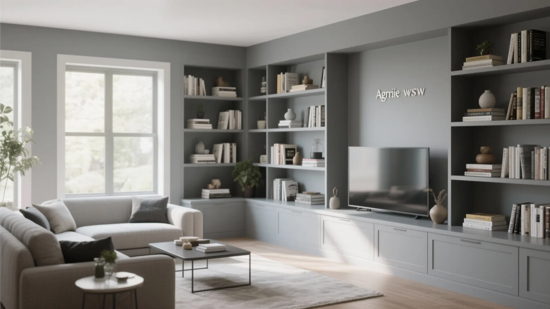 8. Built-In Shelving