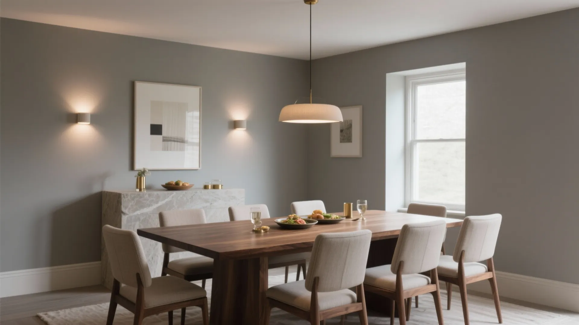Gray Dining Room Walls: Elegant Ideas for Modern Spaces: Fast-Track Guide to Stunning Gray Dining Rooms