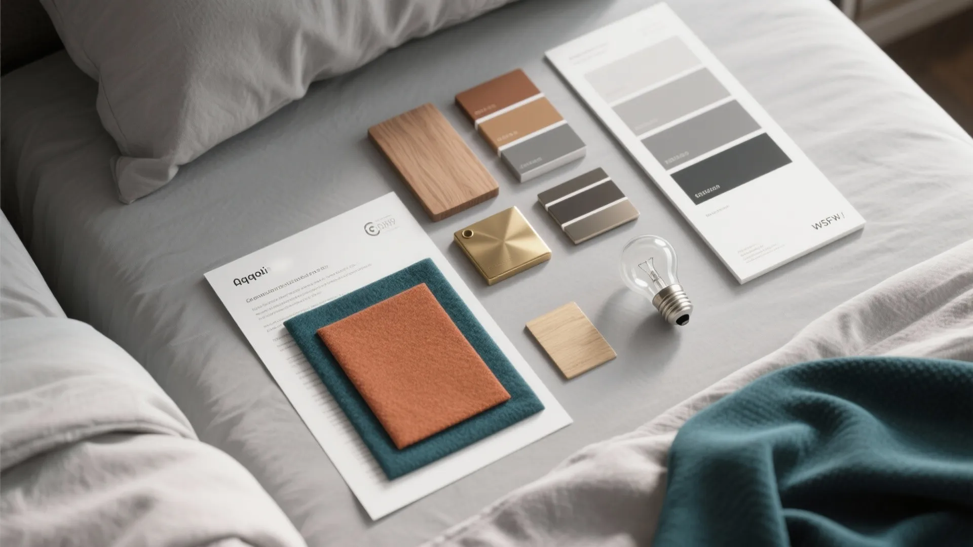 Q8: Can I mix gray with patterned wallpaper?