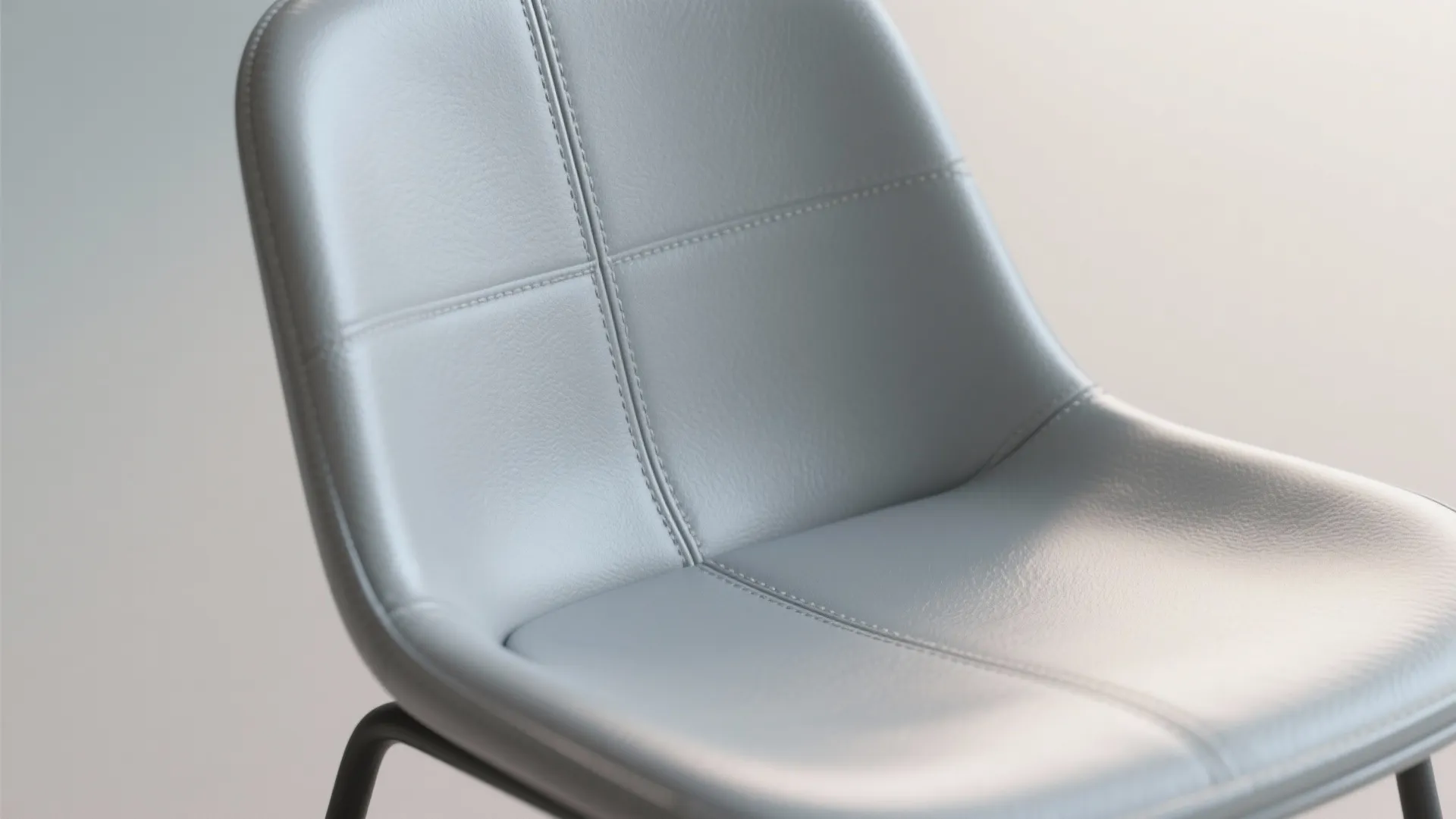 3. Use gray leather for wipe-clean practicality