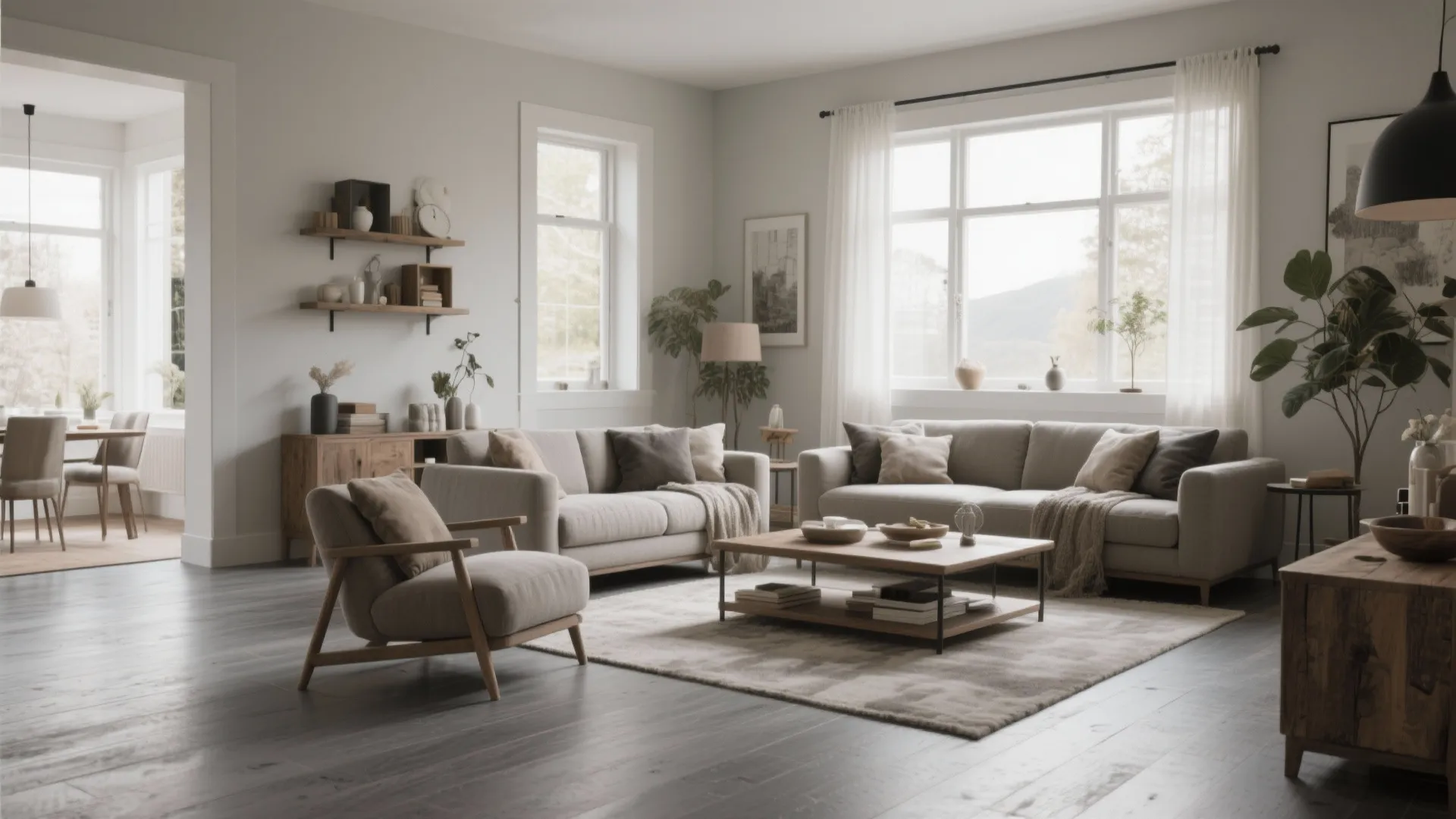 10 Gray Flooring Living Room Ideas: Stylish and Practical Living Room Designs with Gray Flooring