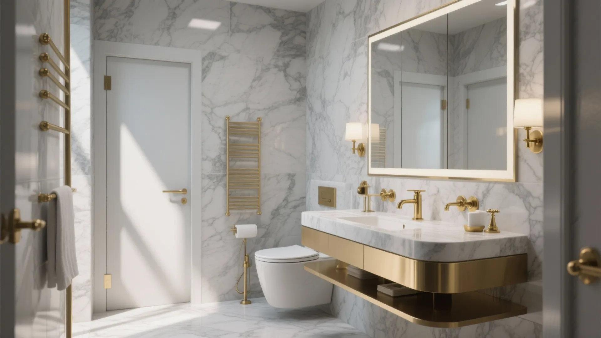 10 Gray and Gold Bathroom Ideas: Stylish Ways to Blend Gray and Gold for a Luxurious Bathroom