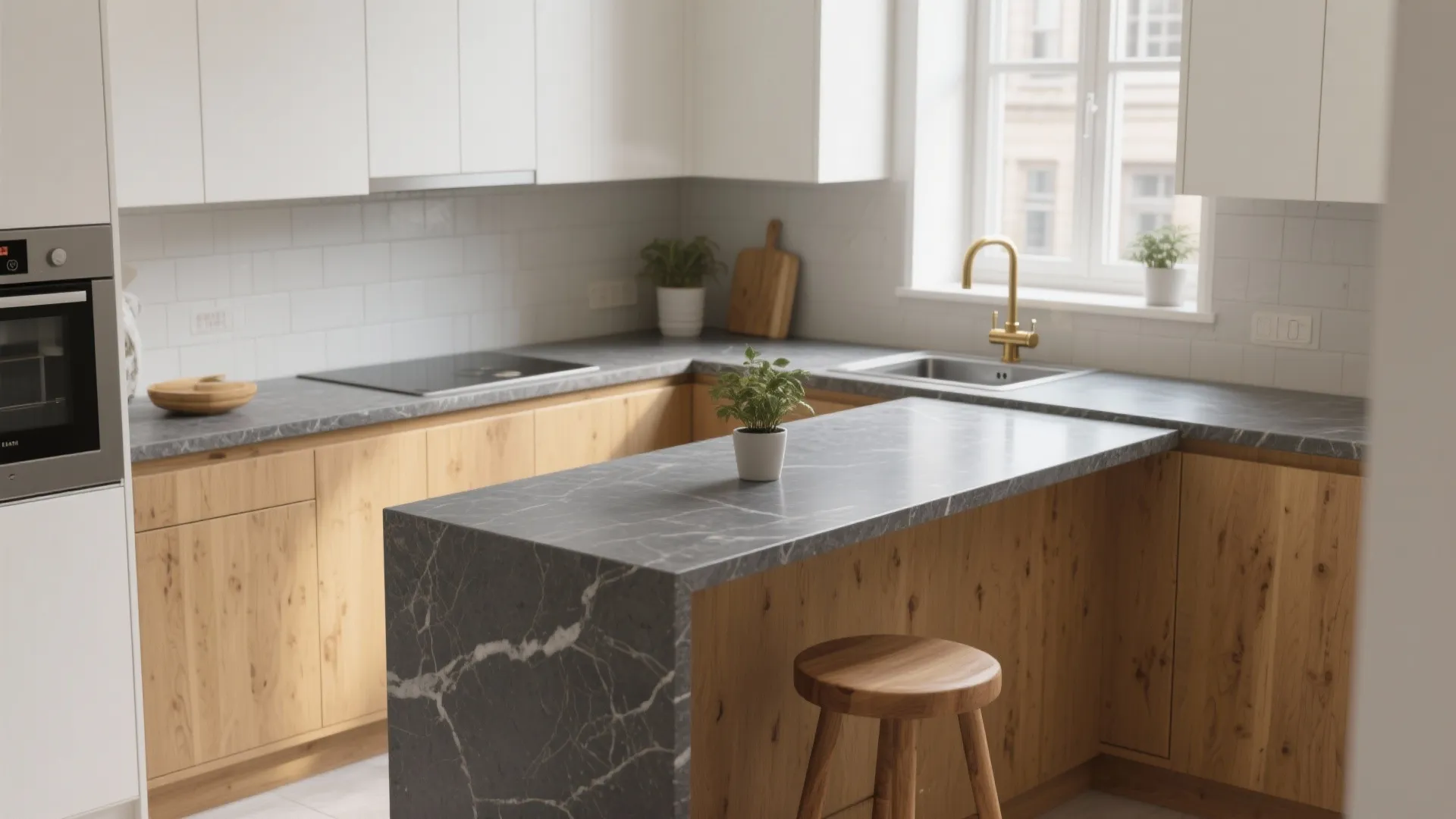 5 Kitchen Gray Granite Countertop Ideas: Practical, stylish ways to use gray granite countertops in small kitchens — from layout tips to pairing colors