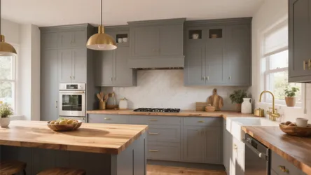 10 Kitchen Ideas with Gray Cabinets