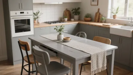 5 Gray Kitchen Table Ideas for Small Spaces