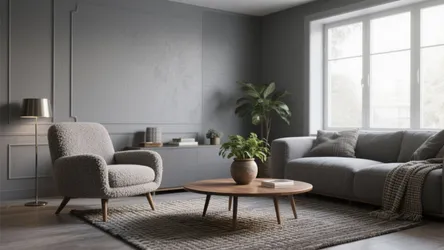 5 Best Gray Paint Colors for Living Rooms