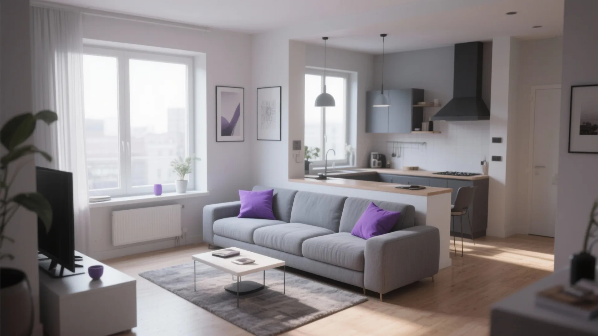 4. L-Shaped Sectional for Open-Plan Living