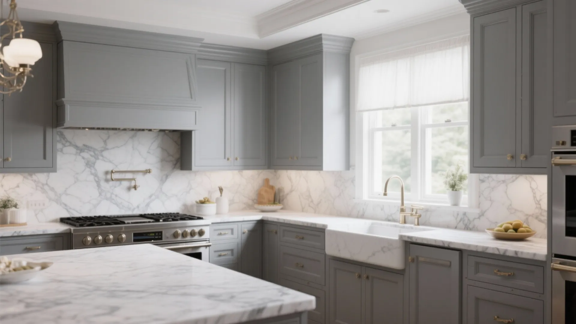 9. Gray & Marble Combo