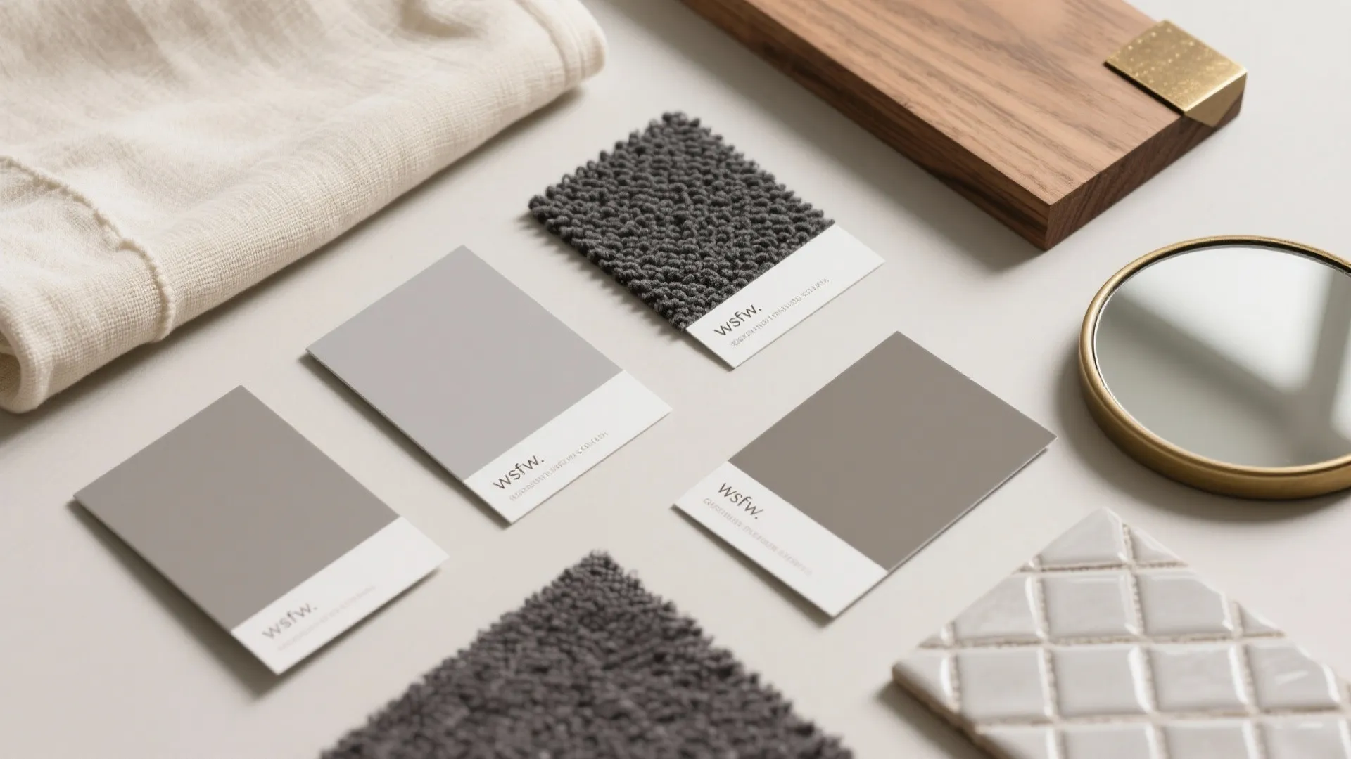 Layered Grays With Warm Undertones