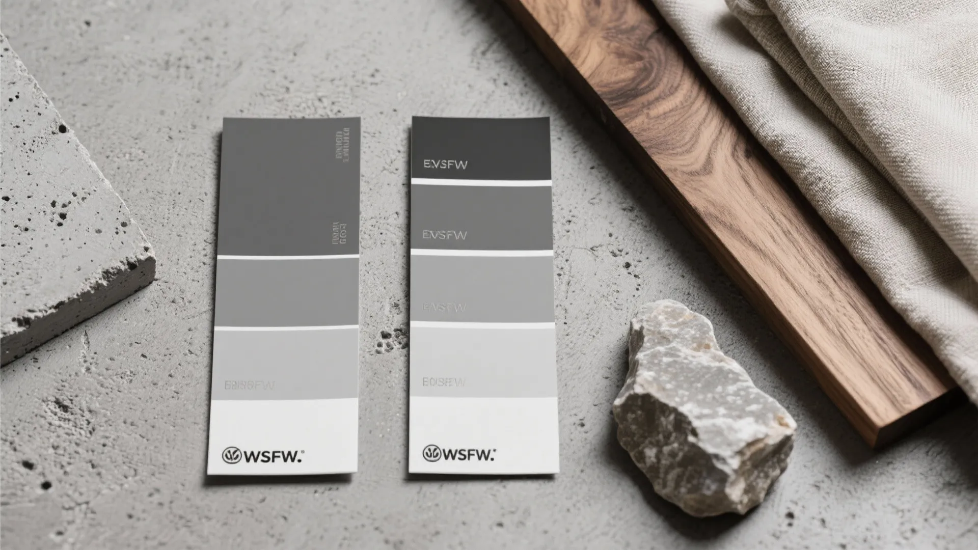 3. Mix Gray with Natural Textures