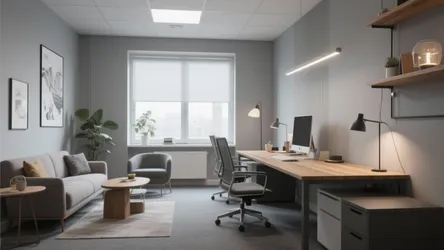 10 Gray Office Ideas for Stylish Workspaces