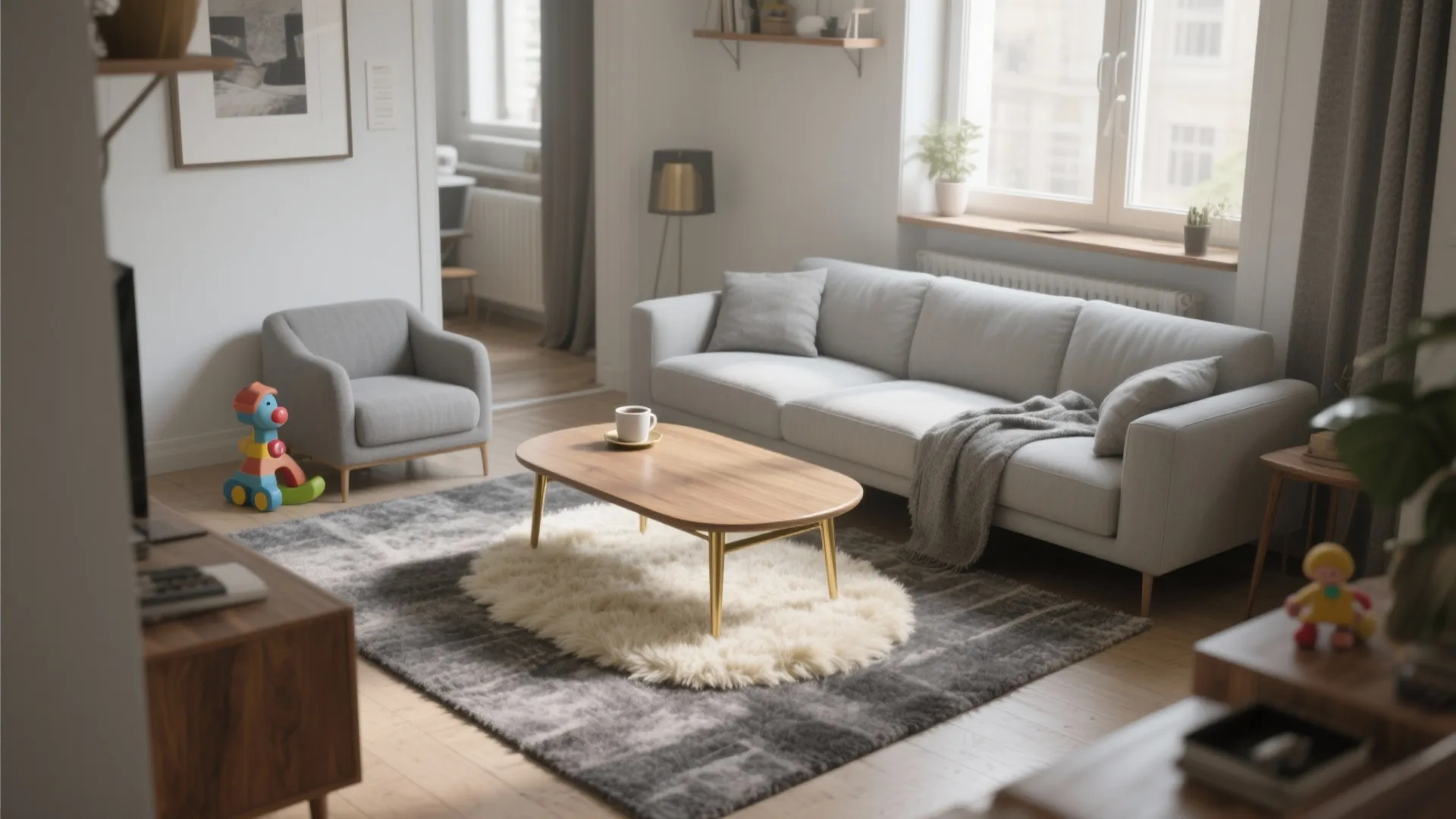 Gray Area Rug Ideas: 5 Small-Space Inspirations: How I use gray area rugs to transform living rooms — five practical, stylish solutions