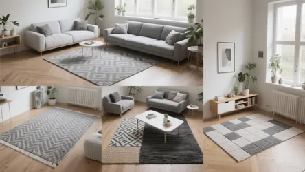 5 Gray Area Rug Ideas for Small Living Rooms