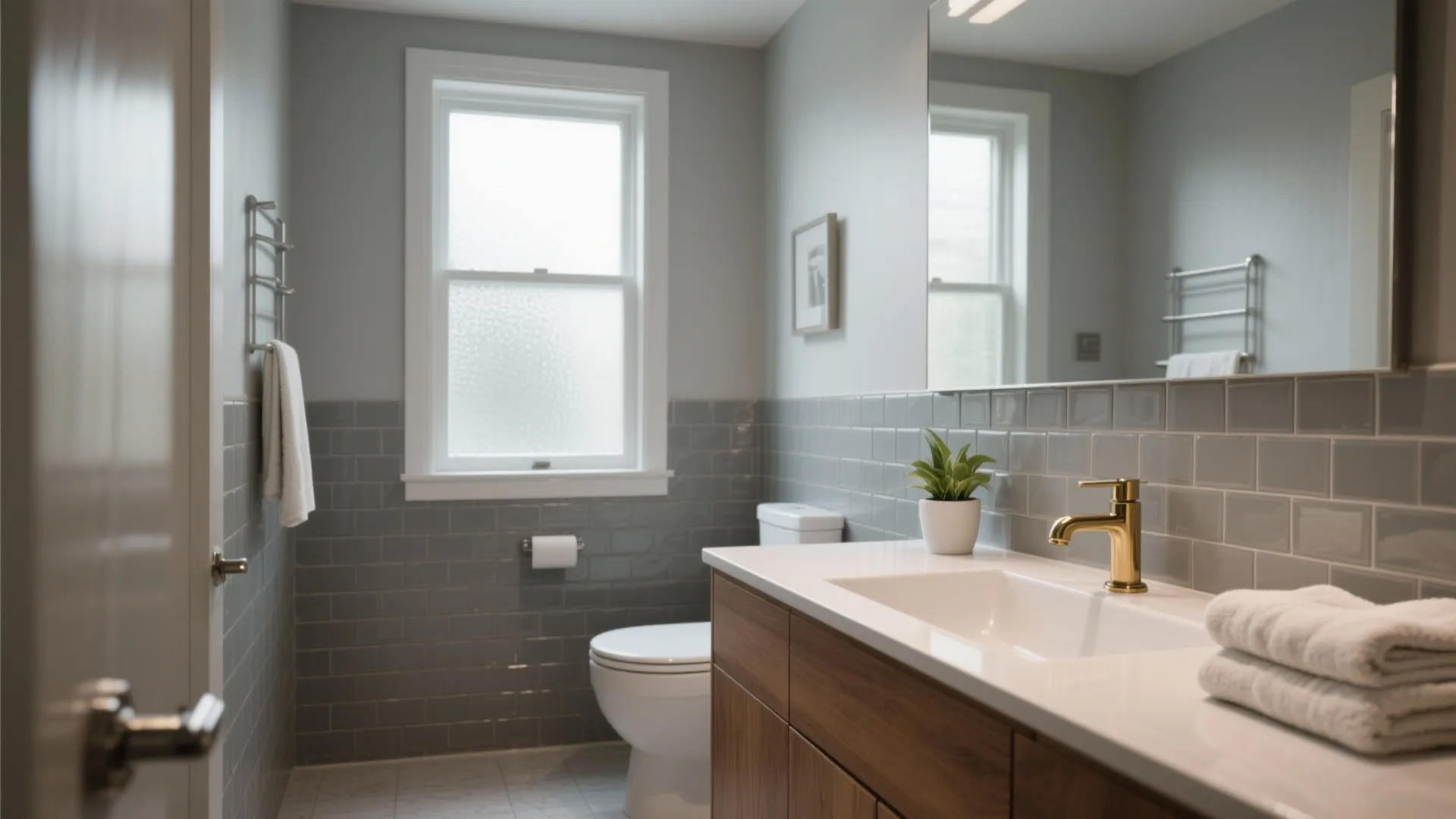 Gray Subway Tile Ideas: 5 Smart Bathroom Uses: Practical and stylish gray bathroom subway tile inspirations for small and large spaces, from classic subway layouts to bold modern mixes