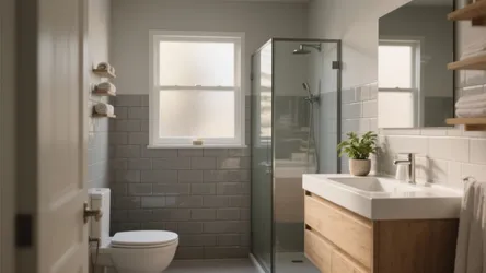 5 bathroom gray subway tile ideas
