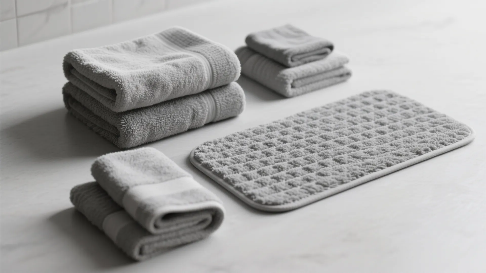 2. Gray Textiles to Soften the Space