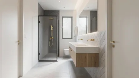 5 Clever Bathroom Tile Ideas with Gray