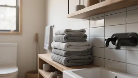 5 Gray Bathroom Towel Set Ideas
