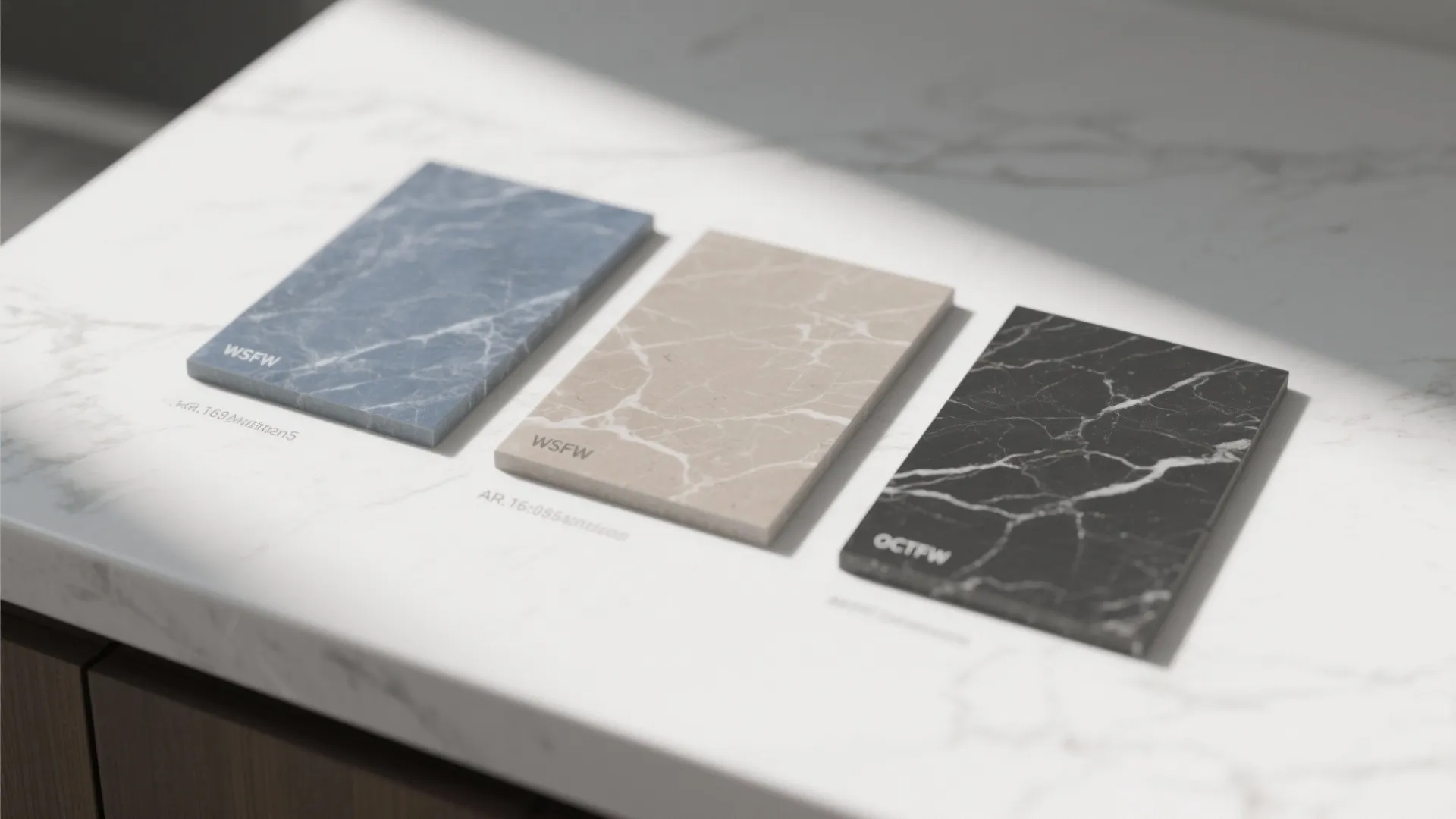 4. Play with gray undertones in countertops